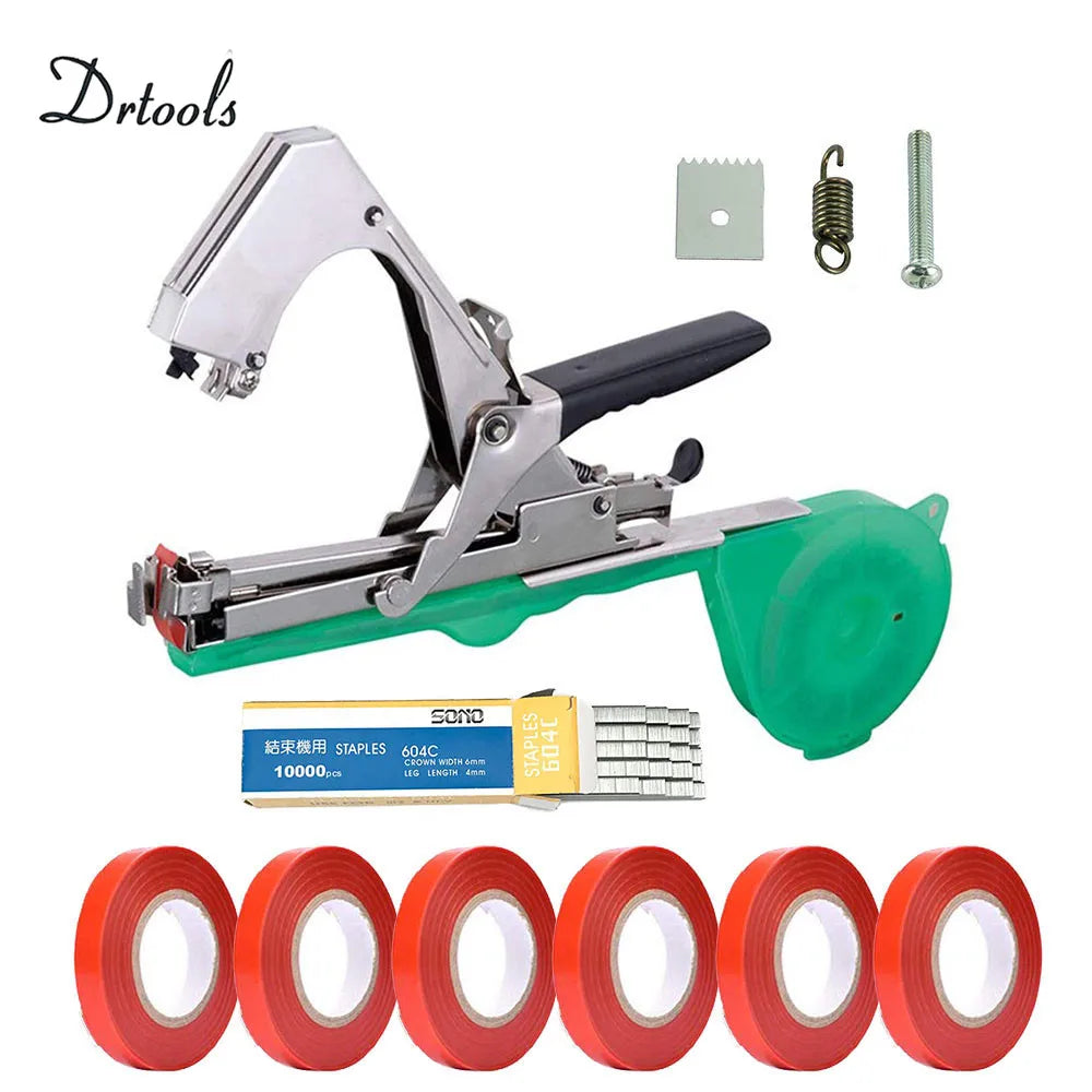 Garden Tying Machine — Plant Branch & Vine Tapener Binding Tool