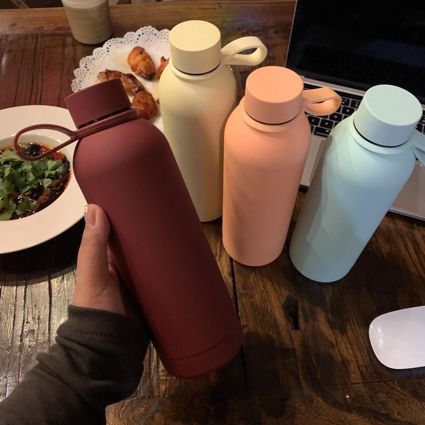 Custom Name Drinkware Tumbler Water Bottle Personalized Water Bottle Logo Vacuum Insulated Sports Stainless Steel