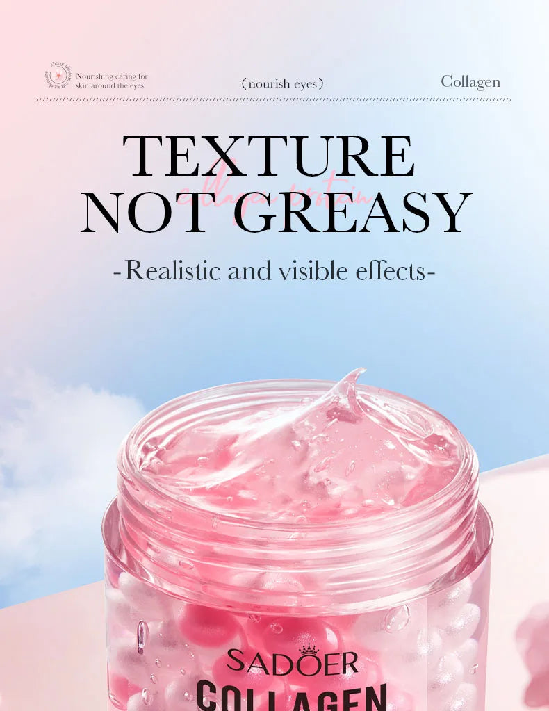 SADOER Sakura Eye Cream Anti Dark Circles Wrinkles Moisturizing Hydrating Anti-aging Creams Eyes Skin Care