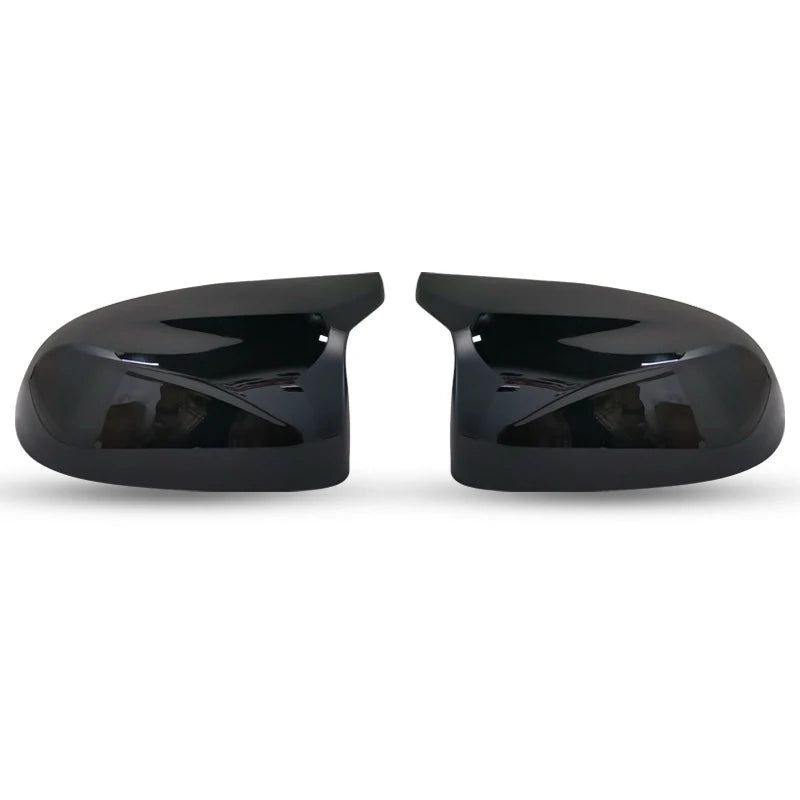 2Pcs Glossy Black carbon pattern Rear Side View Mirror Covers Shell Replacement For BMW X3 G01 ix3 X4 G02 X5 G05 X6 G06 X7 G07