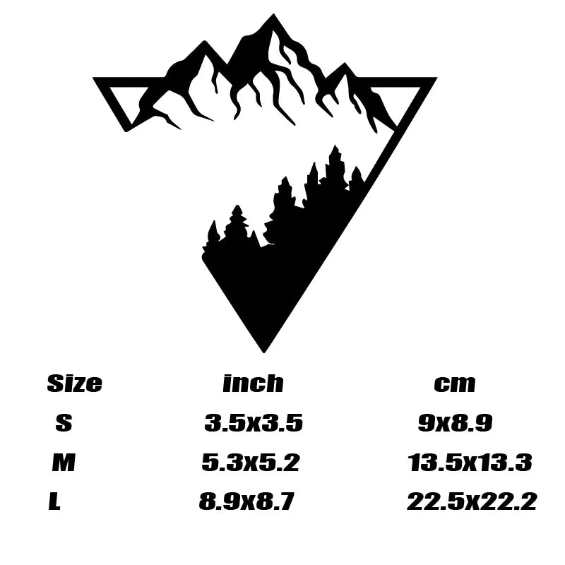 Mountain & Woods Stickers,cool&fashion sticker,High quality for cars trucks motorcycles &laptops!