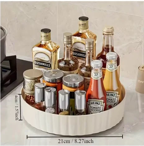 Multi-Purpose Rotating Spice Rack - Countertop Organizer, 4 Colors - photo 7