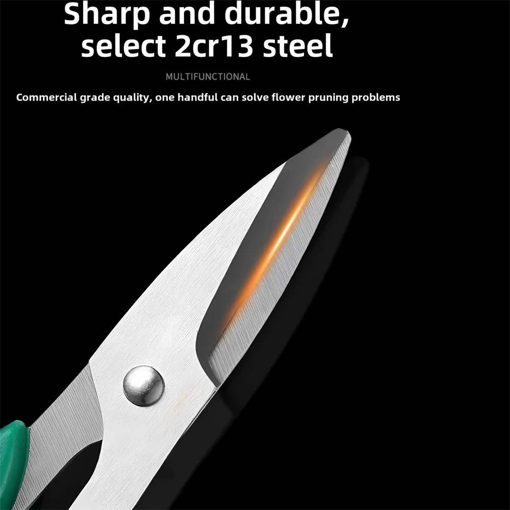1/3PCS，Gardening Shears Flower Branch Scissors Stainless Steel Branch Scissor Flowers Shop Scissors Pruning Tool Garden Scissors