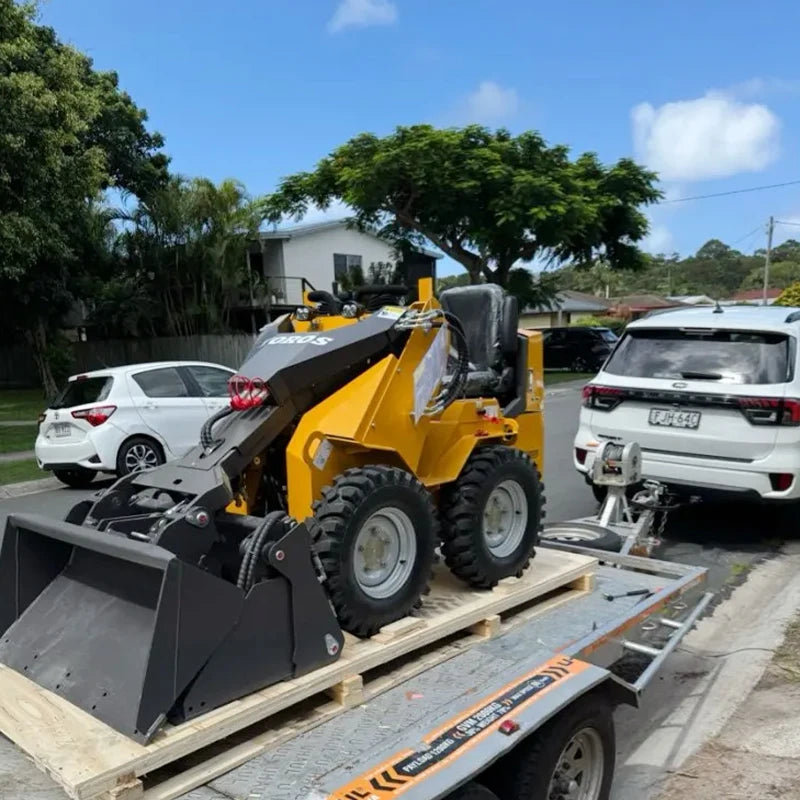 TOROS Small  Wheel Skid Steer Laoder Wholesale Customize Mini Skid Steer Loader Chinese High Quality Minicargador Customizable