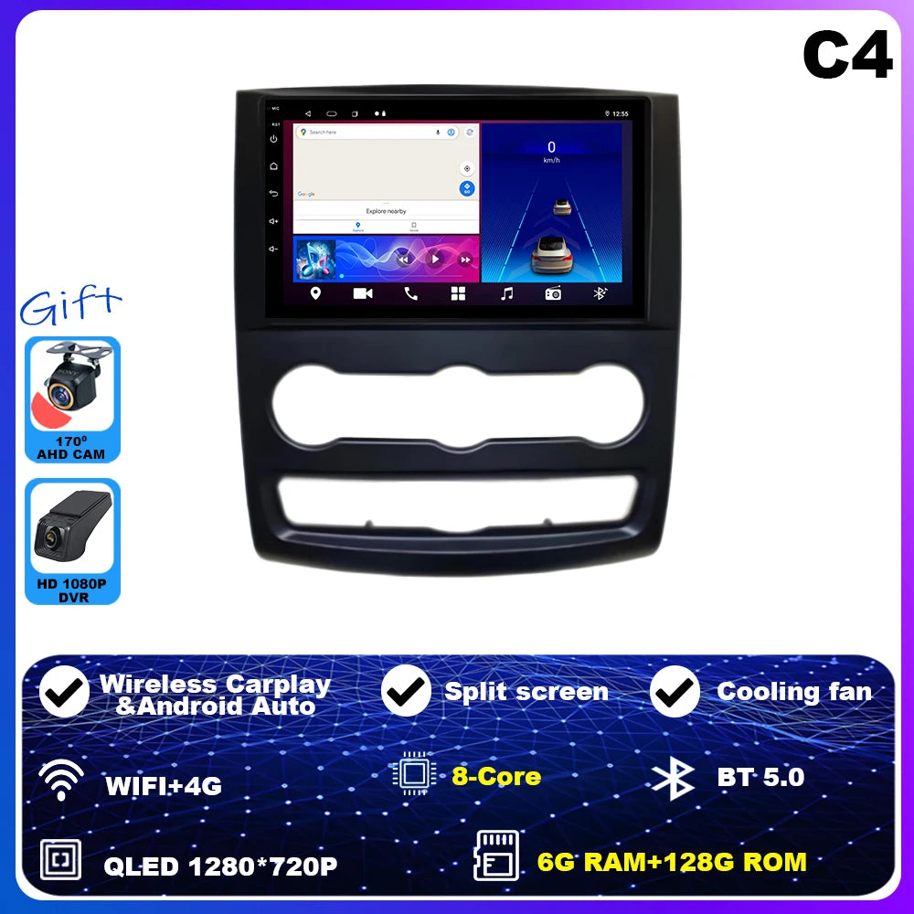 10" CarPlay+auto Android 16 For VW Crafter For Mercedes Benz Sprinter Car Radio Multimedia Video Player GPS stereo 5GWIFI+4G DSP