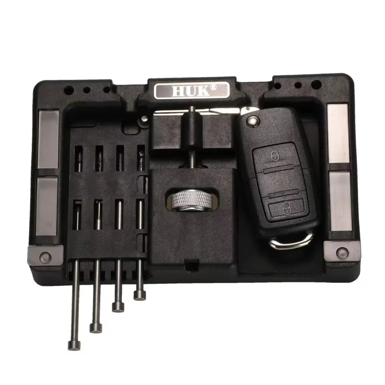 Original HUK Key Fixing Tool Flip Key Vice Of Flip-key Pin Remover for Locksmith Tools With Four Pins
