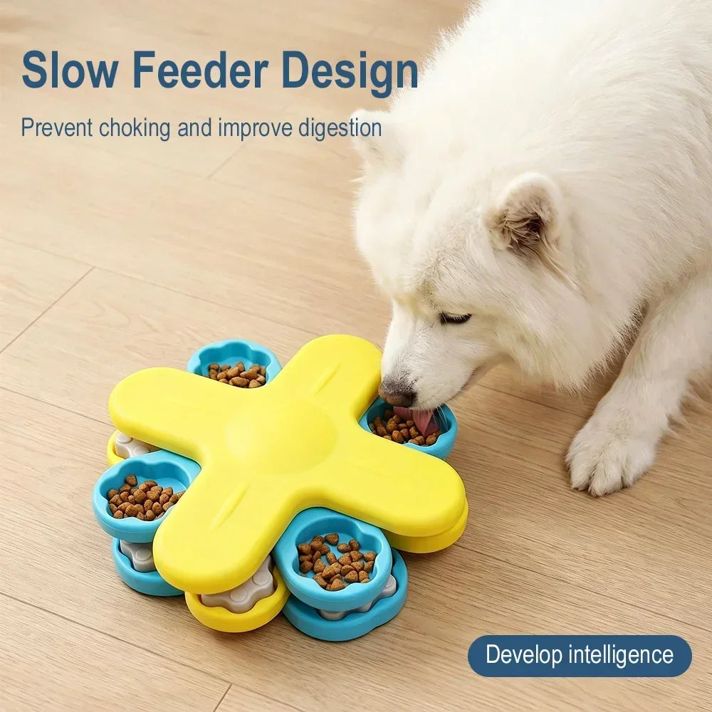 Slow Feeder Treat Dispenser Dog Puzzle - Self-Play Game Toy – photo 5