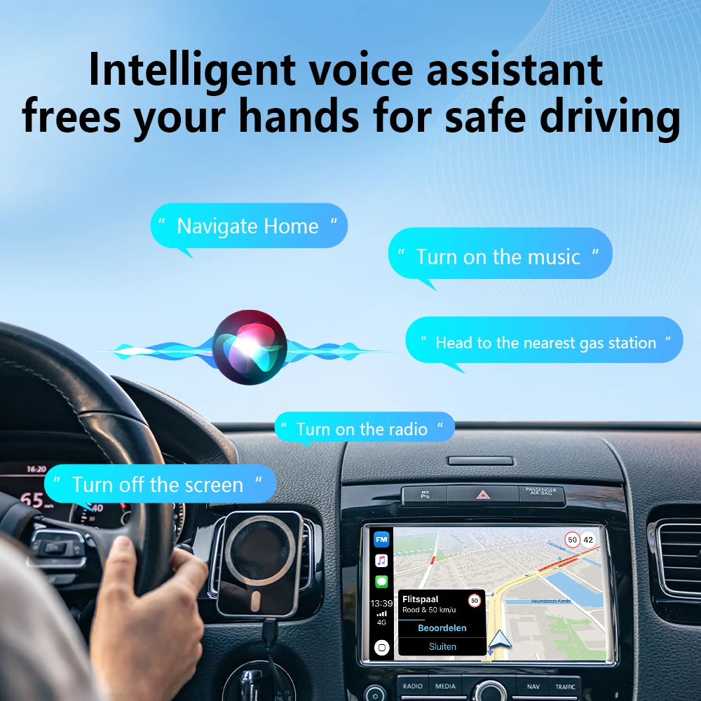 Wireless CarPlay & Android Auto Smart Box (Mirror Link)