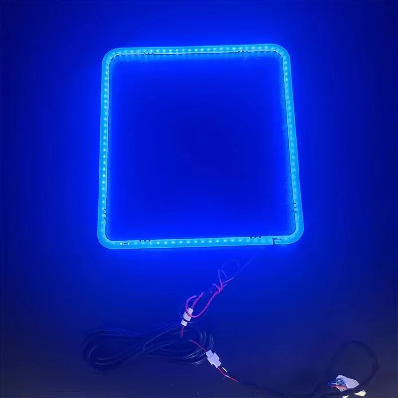 LED Atmosphere Lights Ice Blue Car Interior Decorative Lamp For Toyota RAV4 XA50 2019 2020 2021 2022 2023 Roof reading light