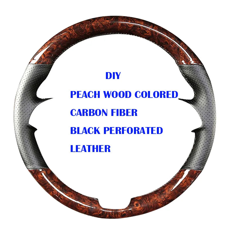 customized Steering Wheel Cover for Toyota iq 2009 2010 2011 2012 2013 DIY Full Coverage Style Leather iq car accessory