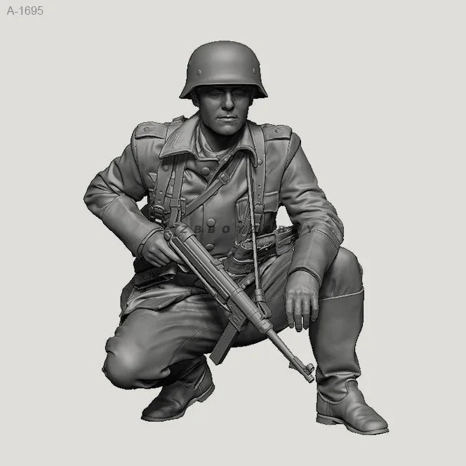 1/35 Resin Soldier model kits figure colorless and self-assembled  A-1695