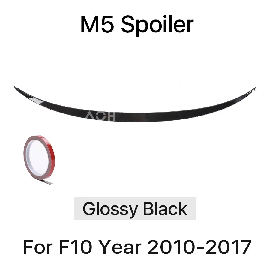 Rear Bumper Trunk Spoiler Lip Roof Carbon Boot Spoiler Wing M5 MP M4 PSM For BMW 5 Series F10 2026-2026 Car Accessories