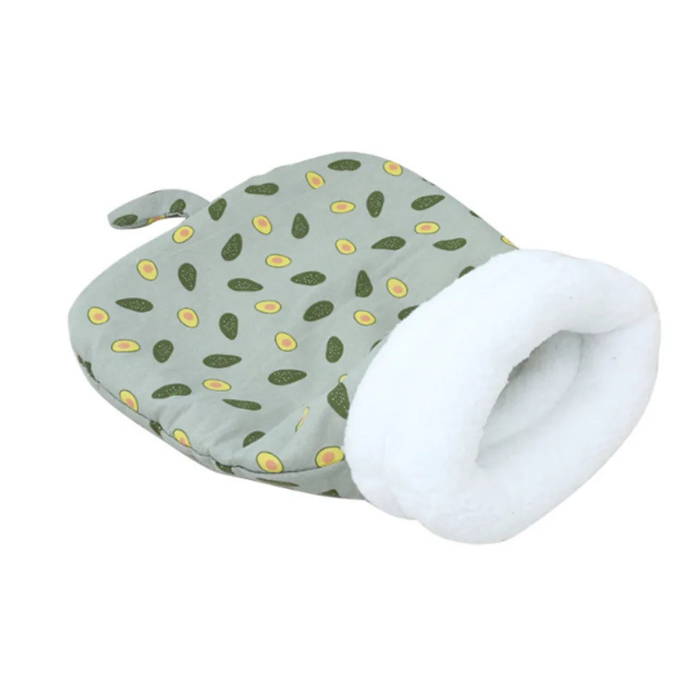 Plush Pet Sleeping Bag - Warm Burrow Nest for Kittens and Cats - photo 8