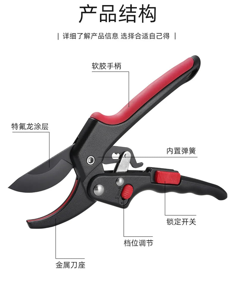 Heavy Duty Garden Loppers | Multi-Purpose Branch Cutter for Fruit Trees & Landscaping | Professional Pruning Shears