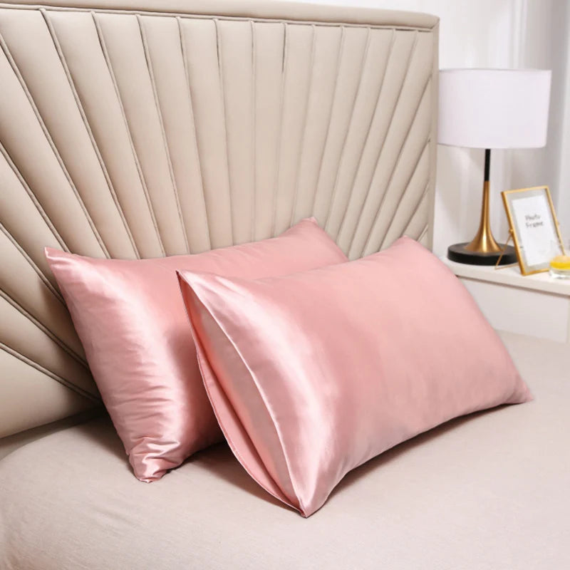 1Pcs Pillowcase Pillow Cover Silky Satin Hair Beauty Pillow Case Comfortable Pillow Case Home Decor Wholesale