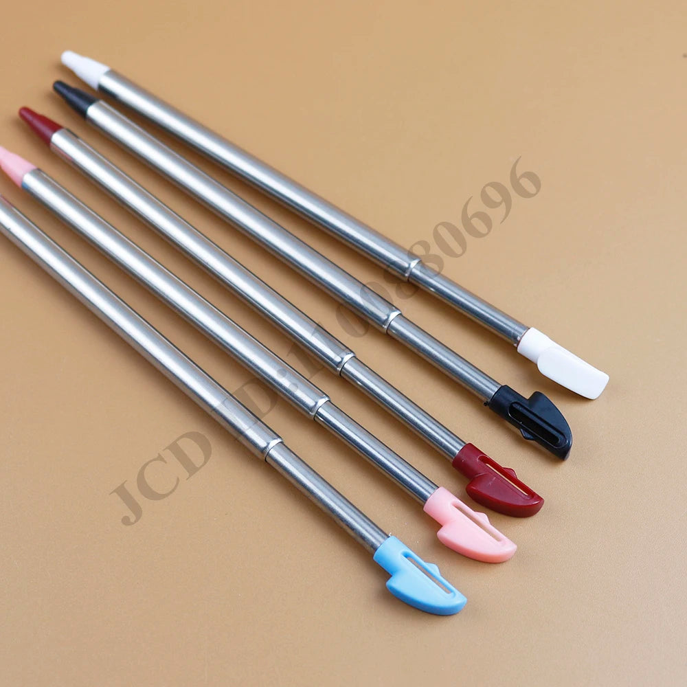 10pcs Plastic Stylus Screen Metal Telescopic Touch Pen For 3DS LL XL 3DSLL 3DSXL Game Console Accessories