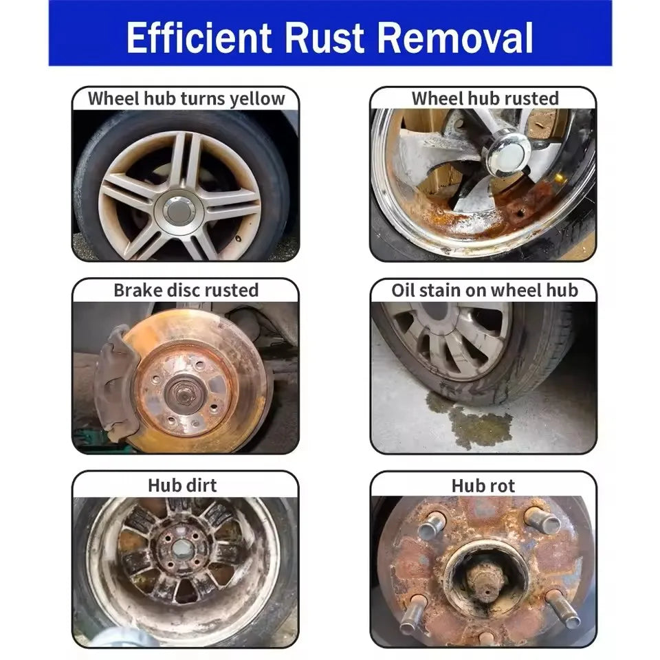 Rust Remover Spray Powerful Rust Removal For Metal Car Bike Household Tools