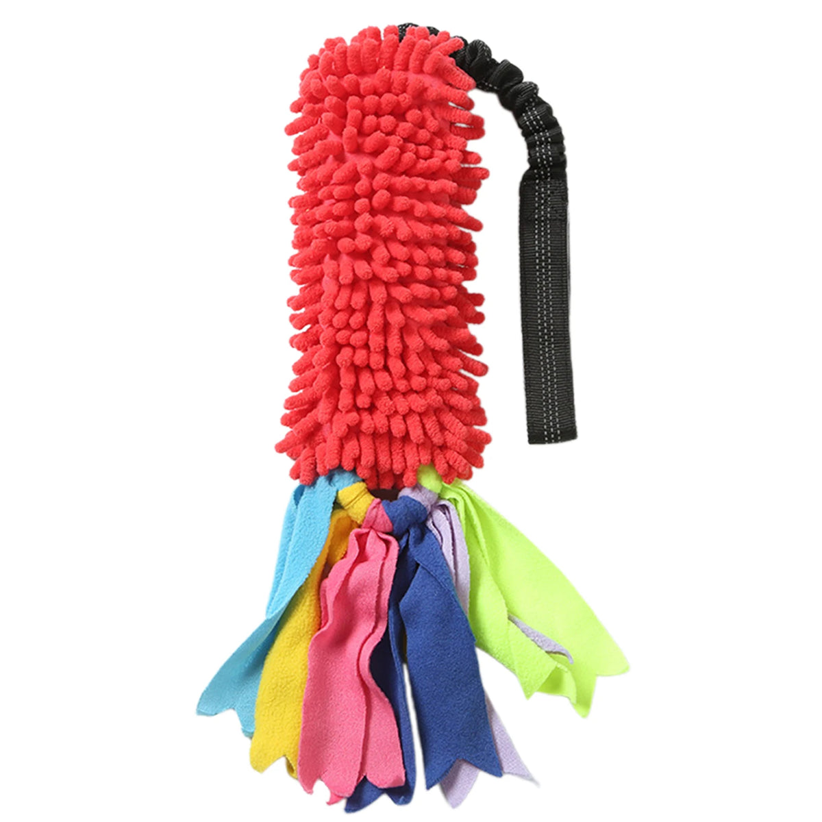 Bungee Tug Mop Toy - Squeaky Tug-of-War Rope – photo 9