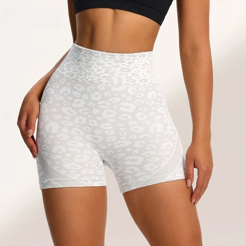 Women's Seamless Yoga Shorts — Squat-Proof Tight-Fit Cycling Shorts