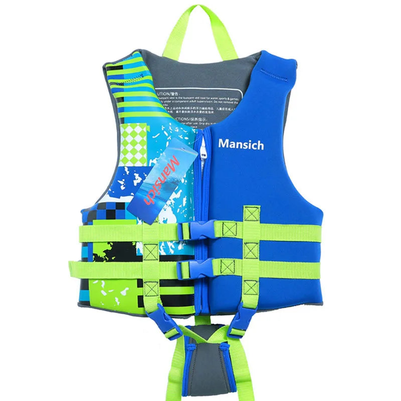High Appearance Children's High Buoyancy Swimming Vest, Summer Outdoor Drifting, Drowning Prevention Children's Life Jacket