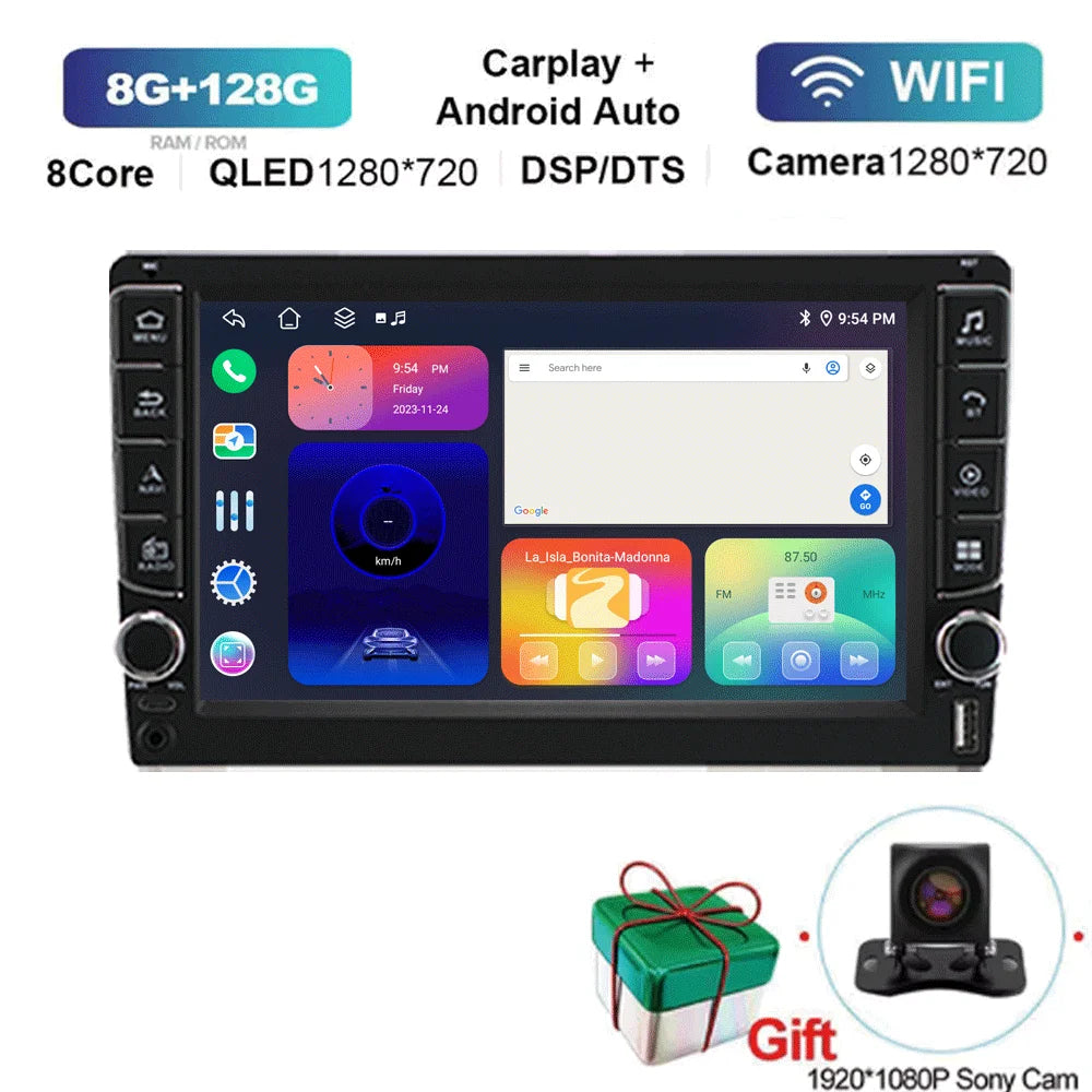 10" Android Car Stereo for Volvo XC90 (2004–2014) — Wireless CarPlay & Android Auto, GPS, 4G, 5G WiFi