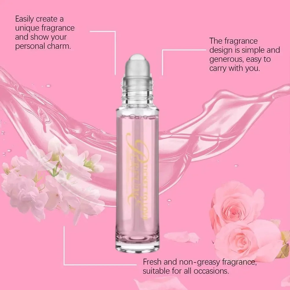 eelhoe Pheromone Perfume – Long-Lasting Floral Fragrance | Attract Men & Women | 10ml (1–10pc)