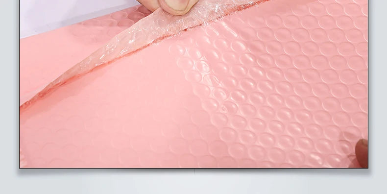 Pearlescent Bubble Mailers Padded Envelopes, Self-Adhesive Waterproof Shipping Bags with Foam Lining for Packaging and Mailing