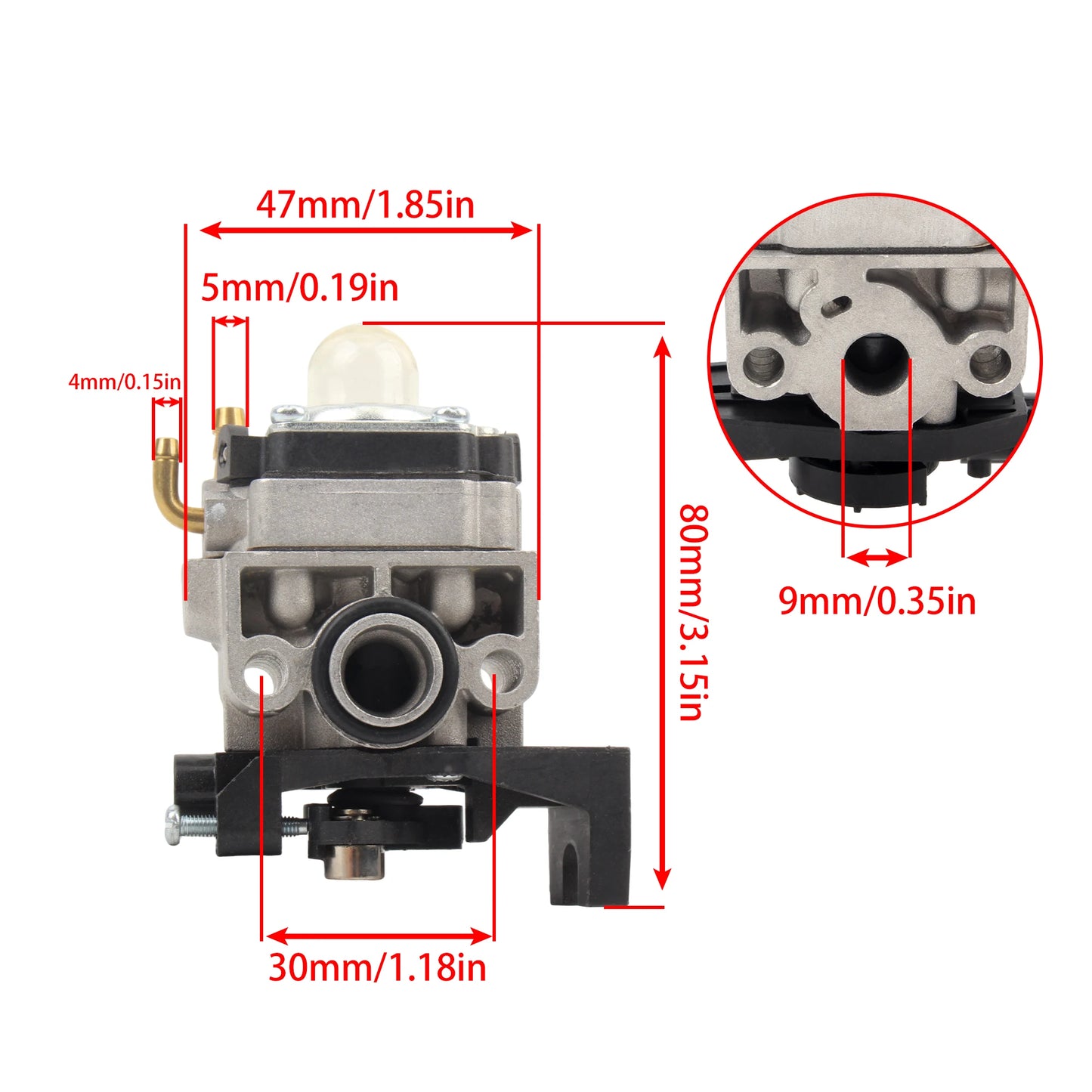 GX35 Brushcutter Carburetor For Honda GX25 GX35 GX25NT GX25T HHB25 4 Stroke Mini Engine Trimmer Lawn Mower Carb 16100-Z0H-825