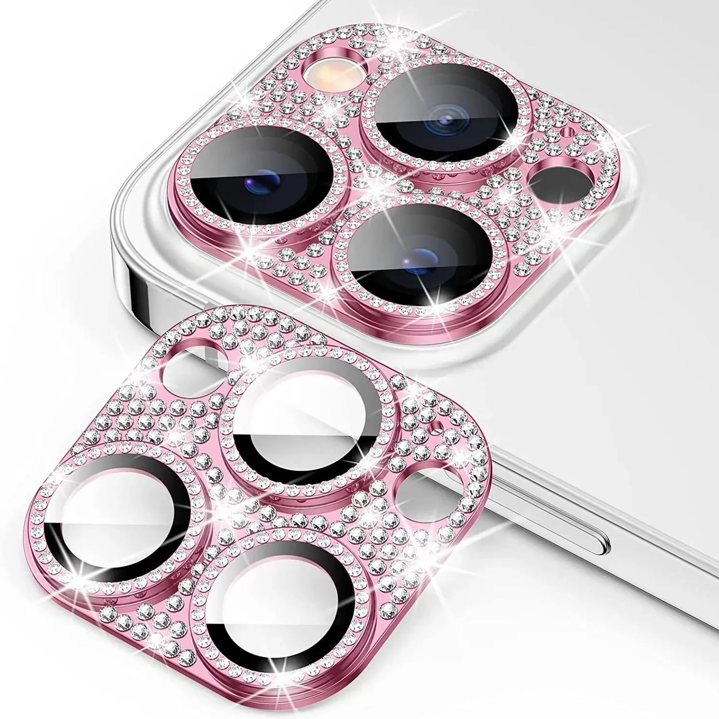Diamond Camera Lens Protector For IPhone 16 13 12 11 Pro Max Mini Metal Lens Protection For IPhone 15 14 Pro Max 16 Plus Glasses