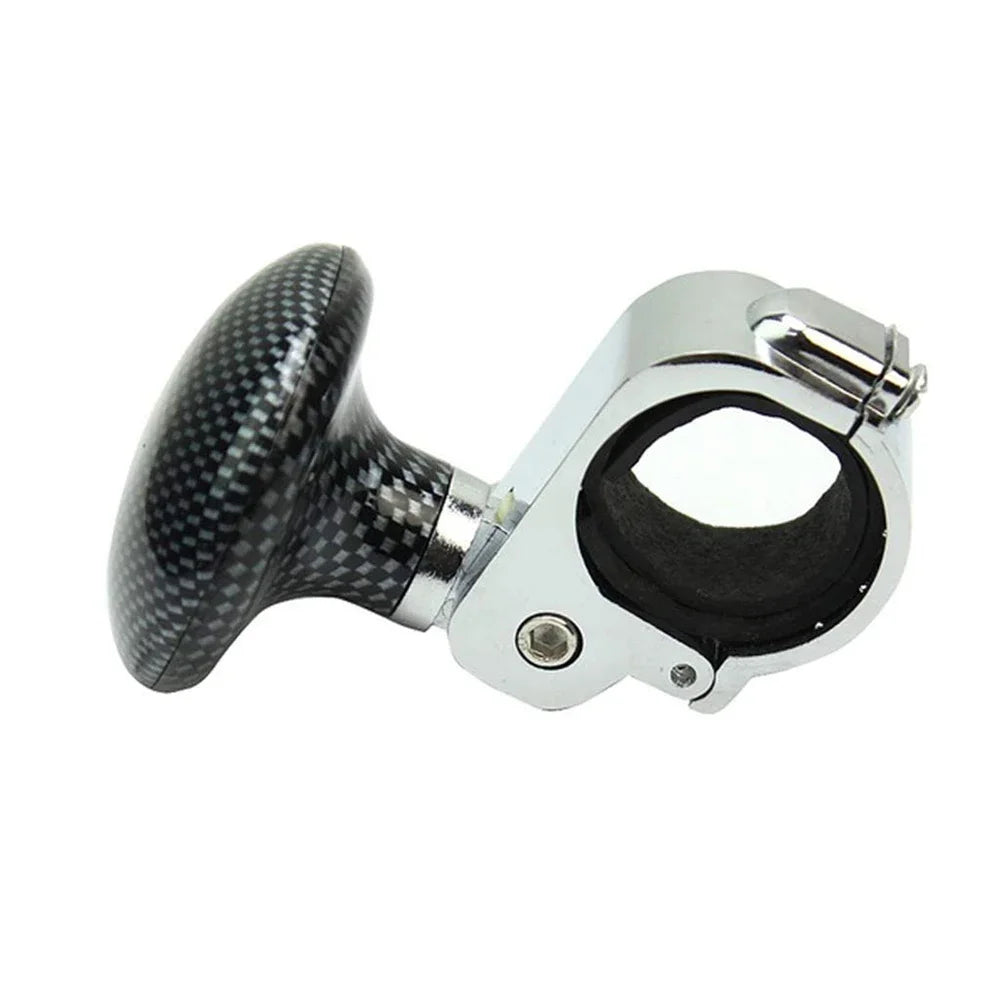 Carbon Fiber Steering Wheel Spinner Knob, Anti-Slip Booster