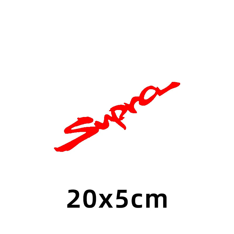 Suitable for Toyota Supra Bull Demon King car personalized modification reflective sticker waterproof sunscreen sticker