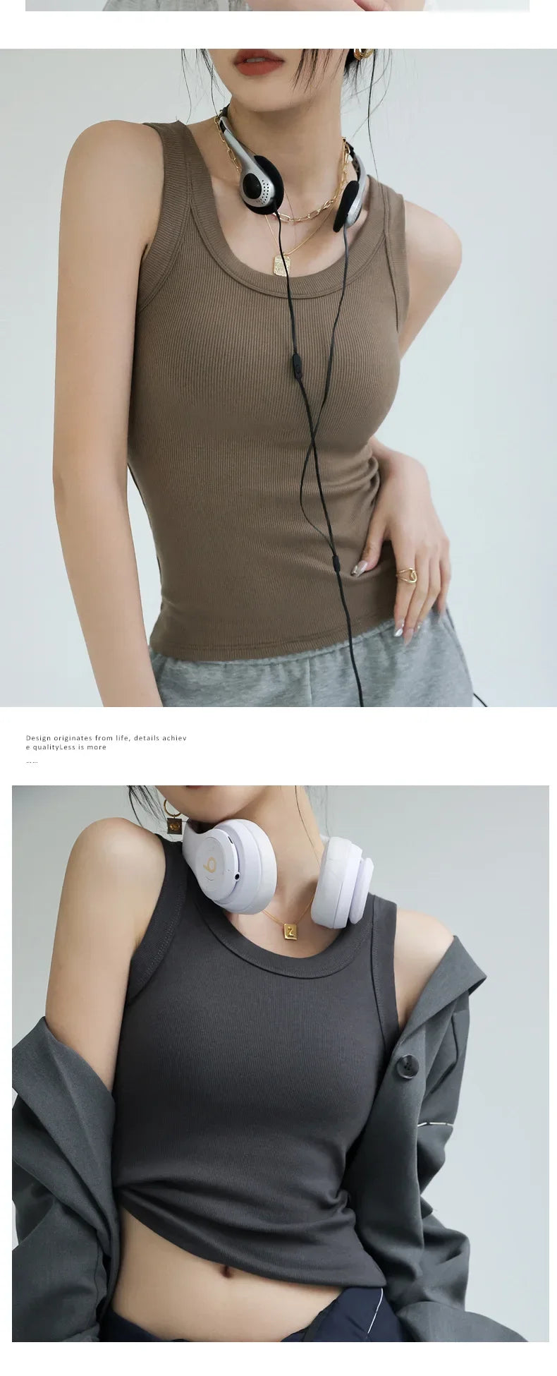 2-in-1 T-Shirt Bra Combo Top- Women's Seamless Built-in Vest,Summer Breathable Sleeveless Shirt & Casual Undershirt Sexy Top Y2k