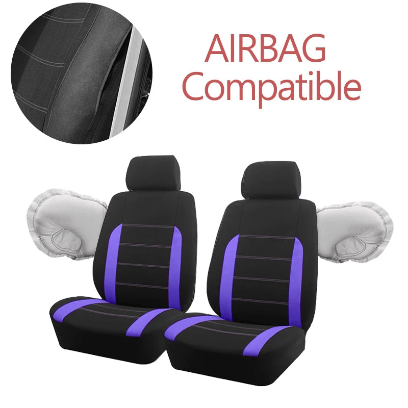 Universal Car Seat Cover Full Set for Car, SUV, Truck & Van
