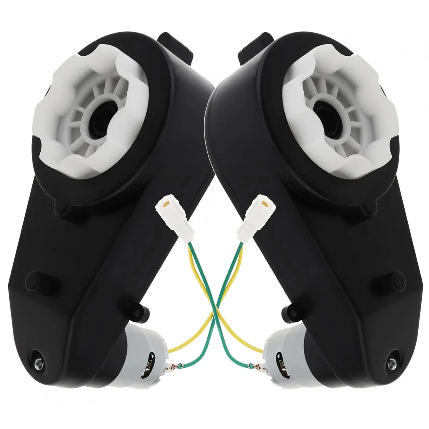 2pcs RS555 Kids Ride On Toys Car Motor Gearbox 24V 18000-40000RPM Car Wheels Gearbox High Speed DC Motor for Remote Control Car