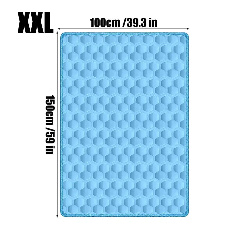 Extra Large Dog Cooling Mat - Summer Ice Pad Blanket – photo 7