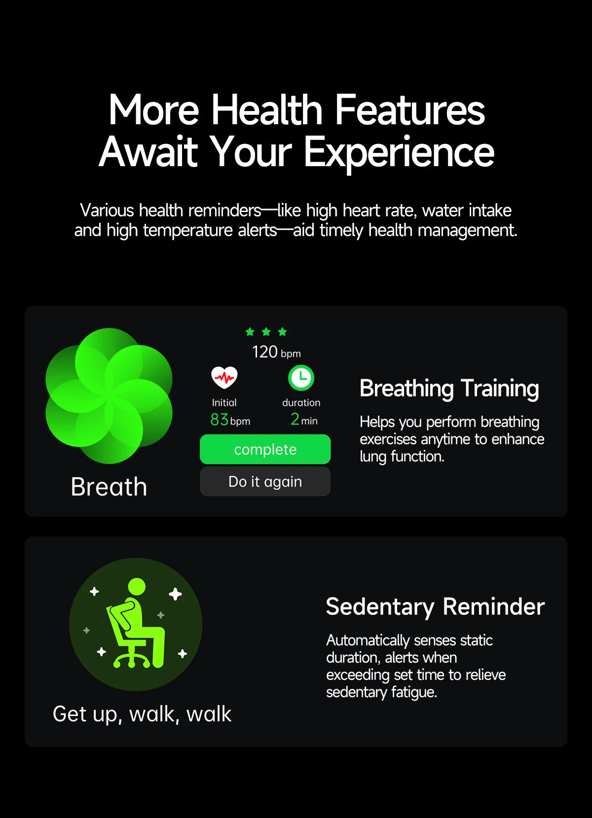 2026 AI-GPT ECG Health Smartwatch – Blood Pressure, Lipid, Uric Acid & 650nm Dual-Probe Laser | Men & Women