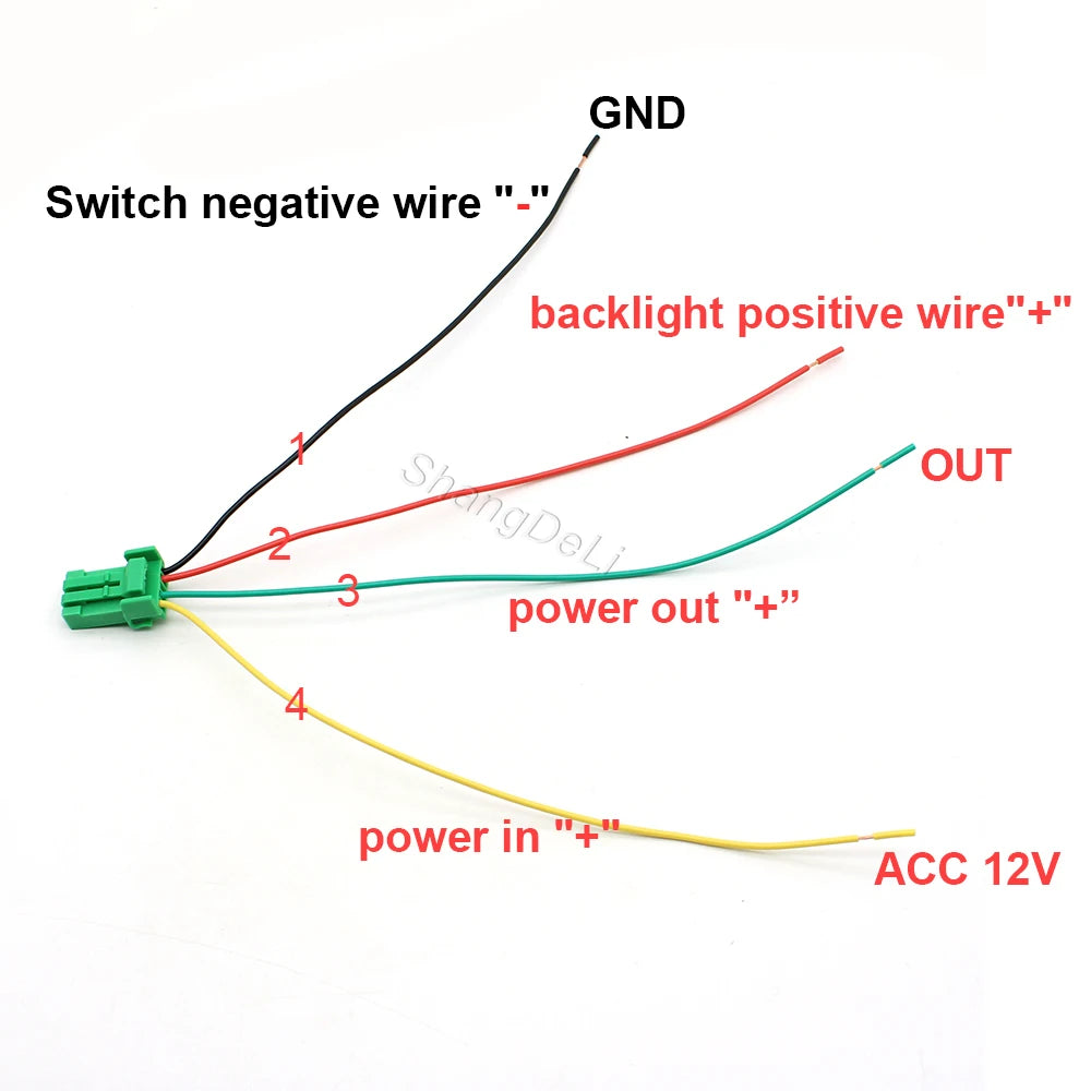 Car LED DRL Light Power On Off Front Rear Fog Lamp Spotlights Button Switch For Toyota FJ Land Cruiser Prado 120 LC100