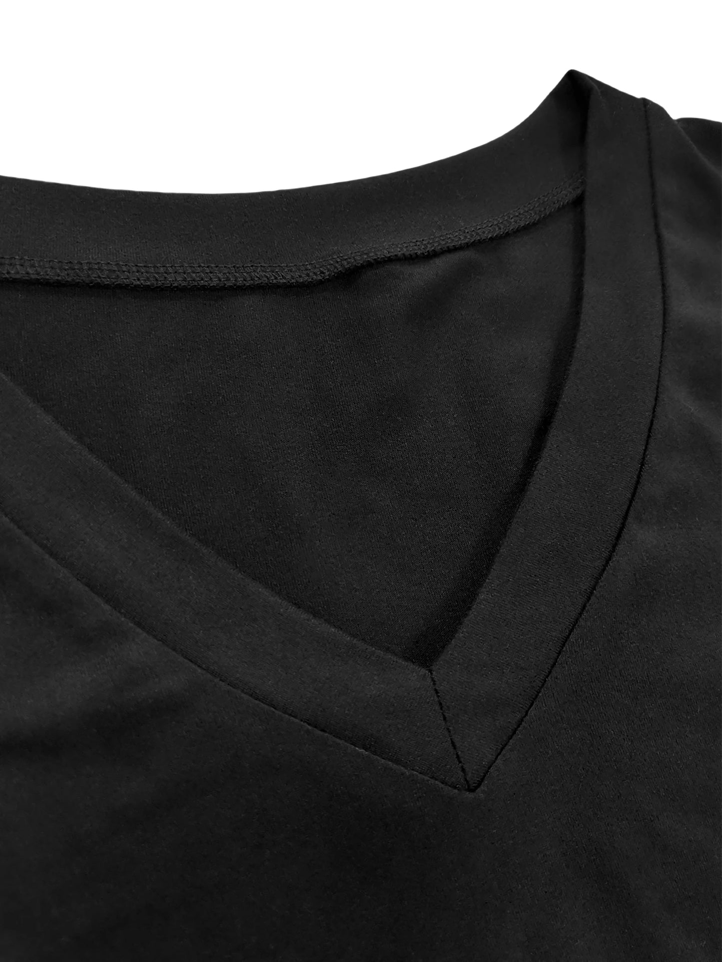 Versatile Women's V-Neck T-Shirt - Short-Sleeve Loose-Fit, Soft Fabric for Yoga, Casual Walks & Daily Wear