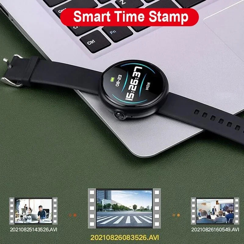 3-in-1 Sports Watch Camera — 1080P Wearable Bracelet Recorder