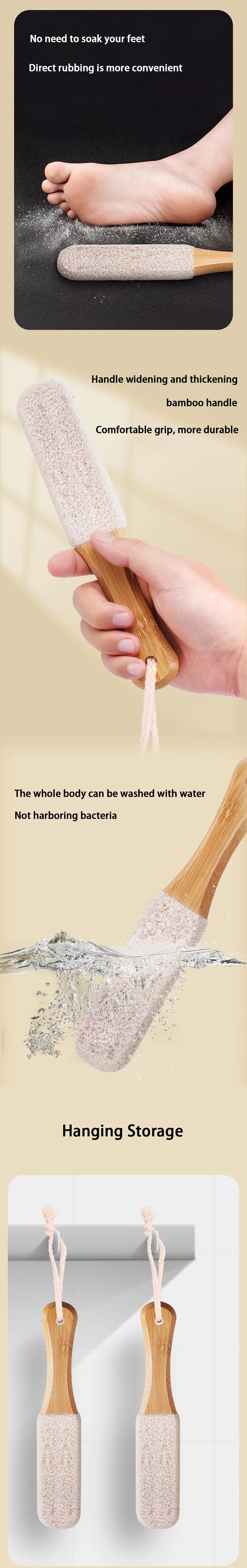 Callus Remover Foot Scrubber Colossal Foot File Foot Care and Foot Exfoliator Foot Rasp Pedicure Tools Pumice Stone for Feet