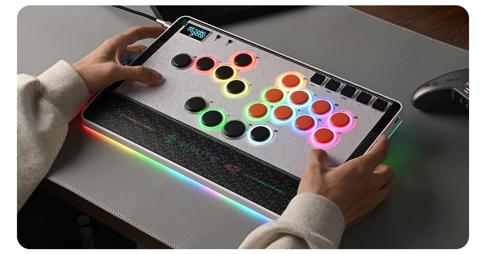 Haute42 C-AT Magnetic Leverless Hitbox Controller Stickless Arcade Controller Keyboard For PC/PS4/PS5/Switch Hitbox Fightstick