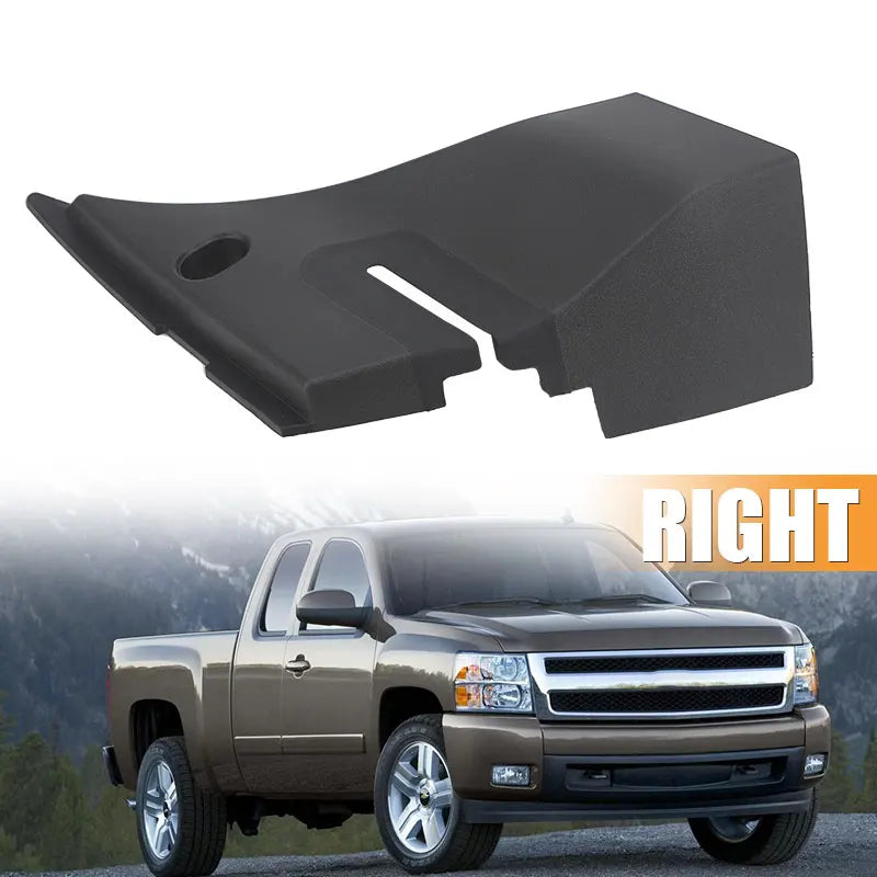 Windshield Cowl End Panel Cover — Chevrolet Silverado 1500/2500/3500 (2007–2013)