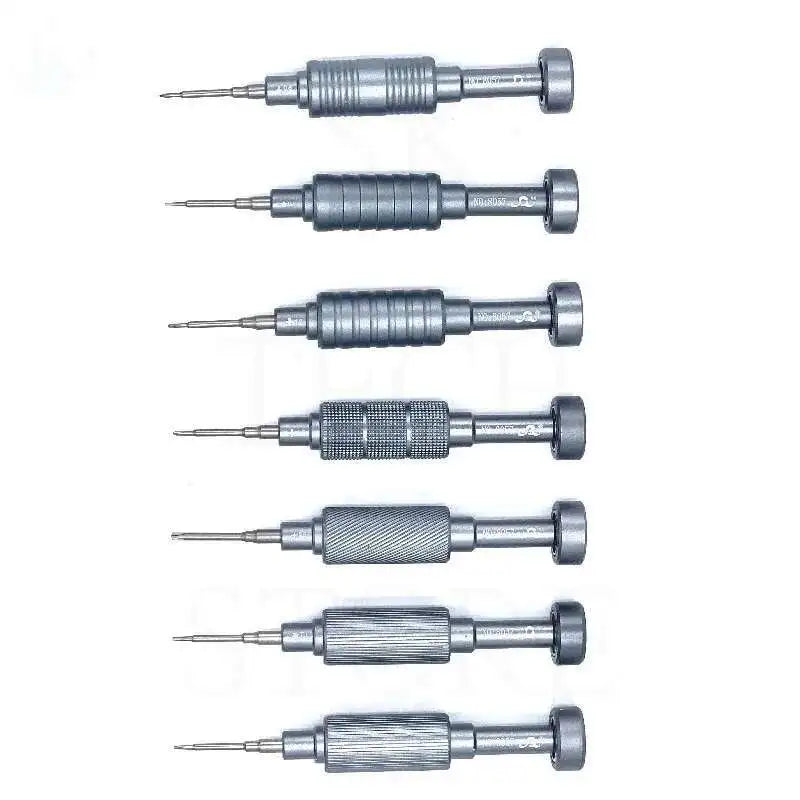 S2 Alloy Steel Cannon Precision Screwdriver Set 360° Rotating Tail Cap Magnetic Repair Tool Kit for iPhone Samsung Huawei Tablet
