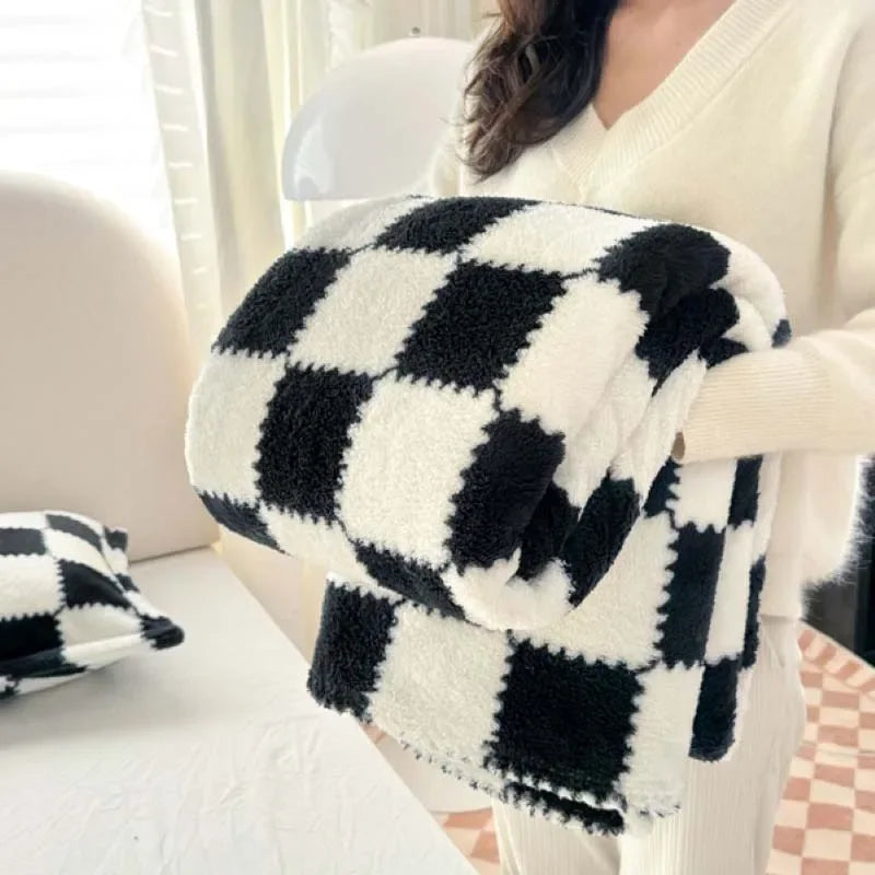 Panda Print Flannel Fleece Blanket