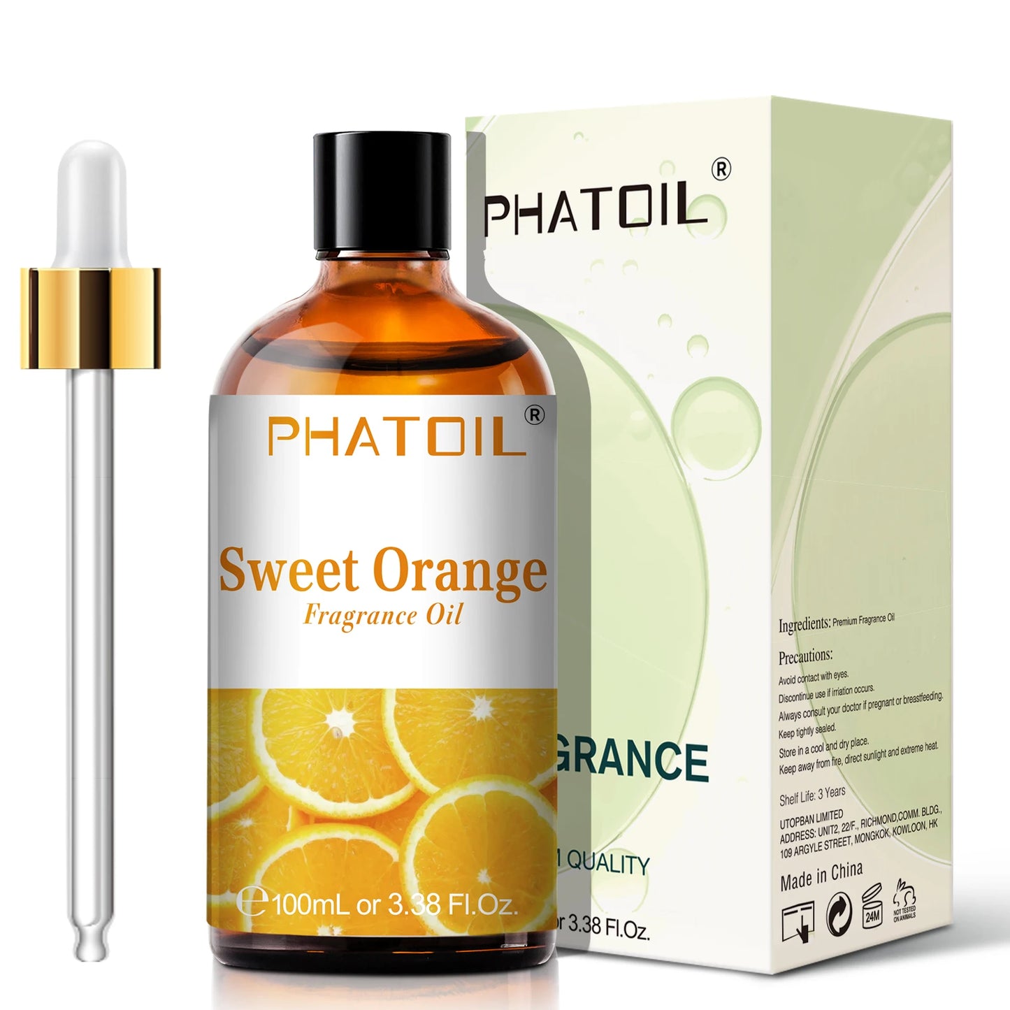PHATOIL 100ML Coconut Peach Blueberry Mango Fragrance Oil Apple Banana Grape Lemon Aroma Oil for Oil Diffuser Soap Candle Making