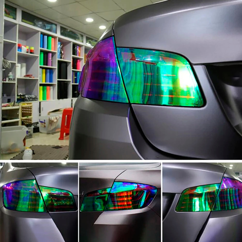 30*100cm Charmeleon Auto Styling Headlights Vehicle Taillights Translucent Lights Vinyl Film Color Change Stickers Car Accessory