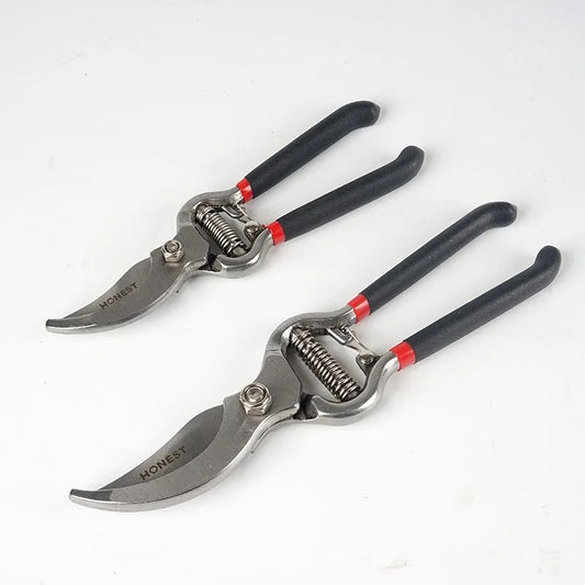 High carbon steel garden pruning shears secateurs