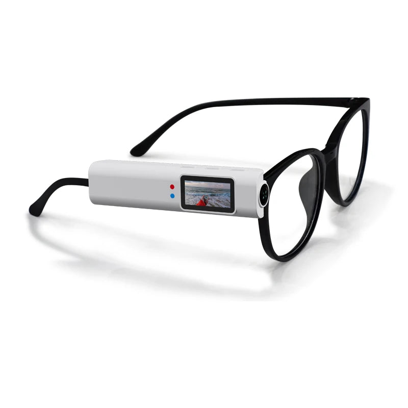 Mini FPV Glasses Camera — 4K WiFi Wearable Headset Recorder