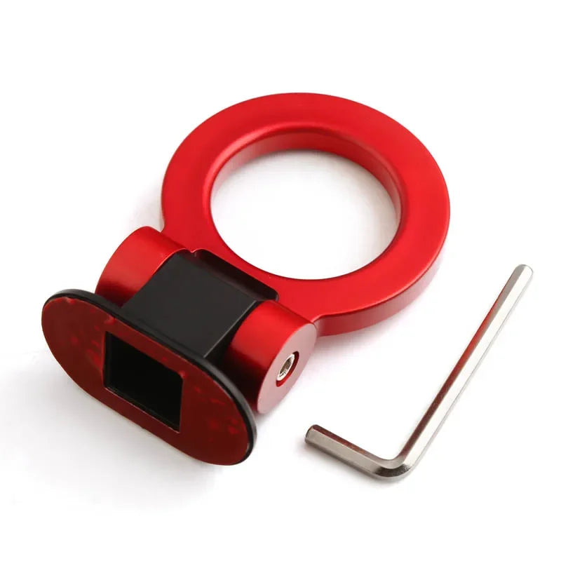 2 Car Style Trailer Hooks Designs，Decorative Car Sticker,Front Rear Trailer,Racing Ring Simulation,Vehicle Trailer Hook