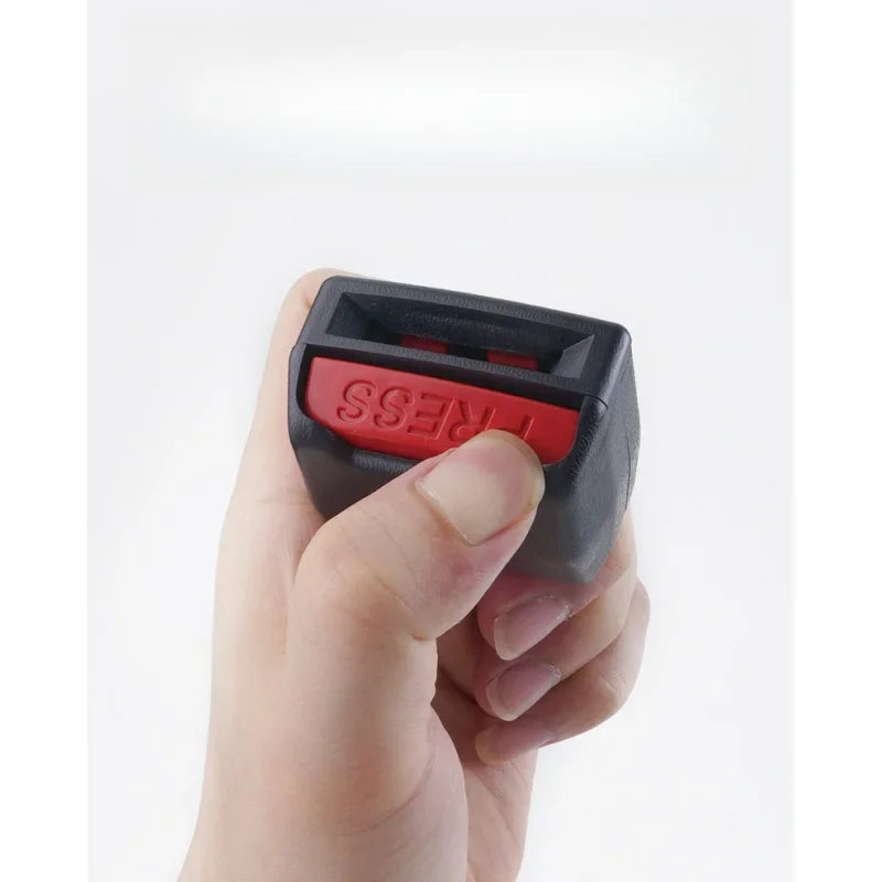 1/2 pcs Belt Clip Seatbelt Lock Plug Thick Insert Socket Safety Car Accessories